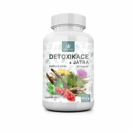 Allnature Detoxikace bylinný extrakt 60 cps.