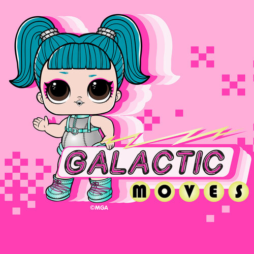 Carbotex Dětský magický ručník L.O.L. Galactic Moves