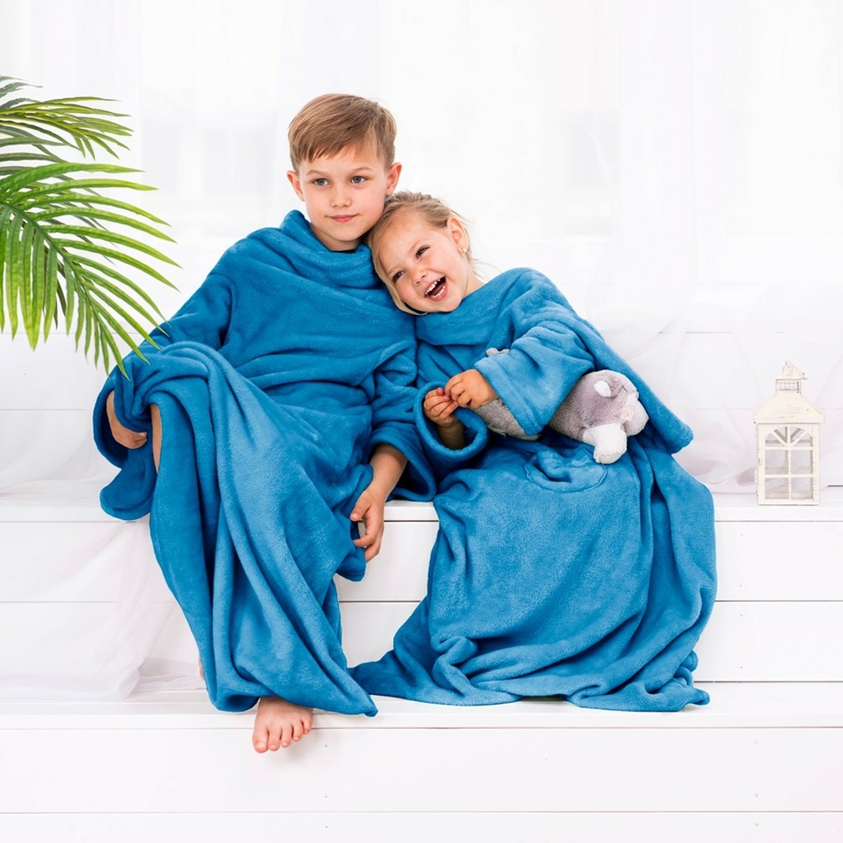 Decoking Deka s rukávy Lazy Kids indigo