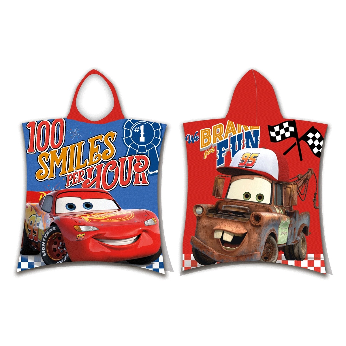 Jerry Fabrics Dětské pončo Cars Fun