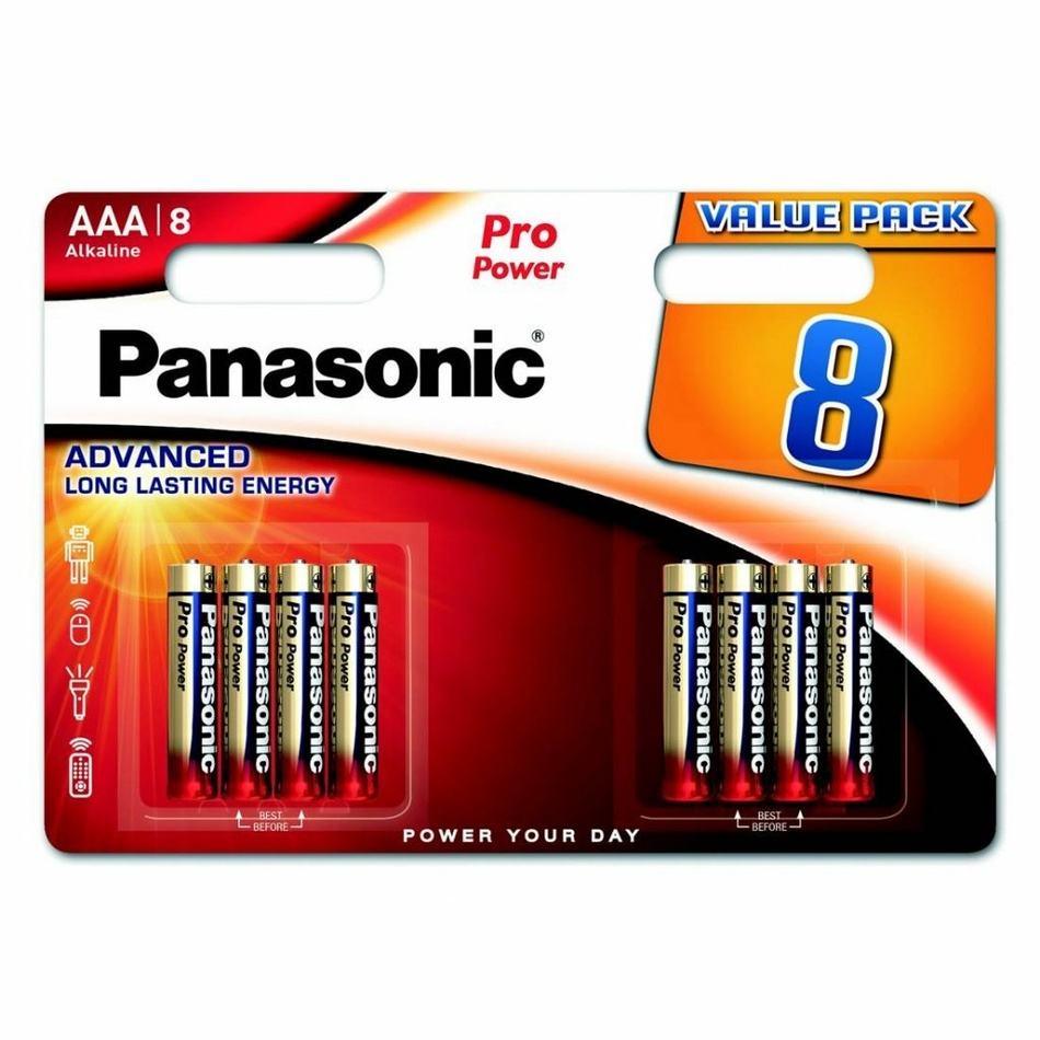 Panasonic LR03PPG/8BW Pro Power Gold