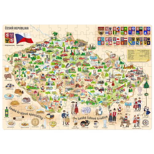 Popular Puzzle Mapa České republiky