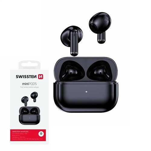 SWISSTEN Bluetooth TWS sluchátka miniPODS