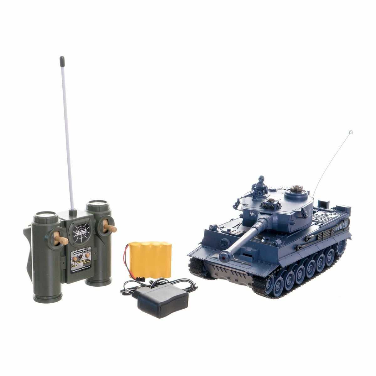 Teddies Tank RC TIGER I  se zvukem a světlem