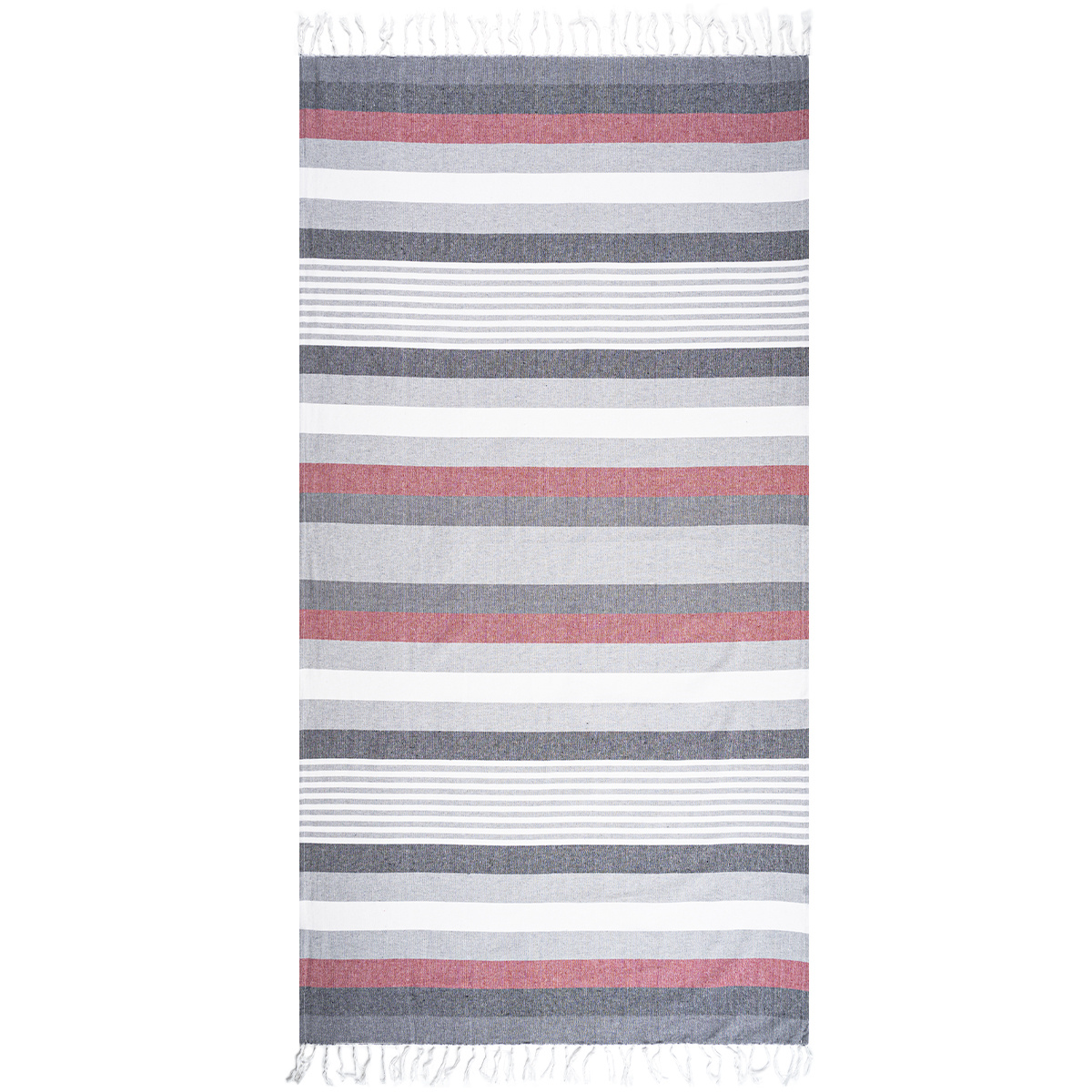 Trade Concept Osuška Fouta s třásněmi Stripes red