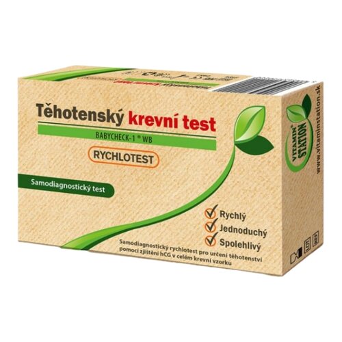 VS Rychlotest Těhotenský krevní test