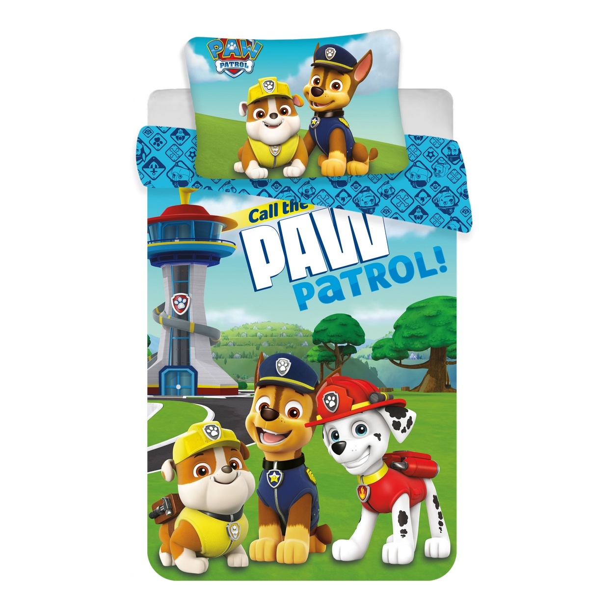 Jerry Fabrics Dětské bavlněné povlečení do postýlky Paw Patrol 121 baby