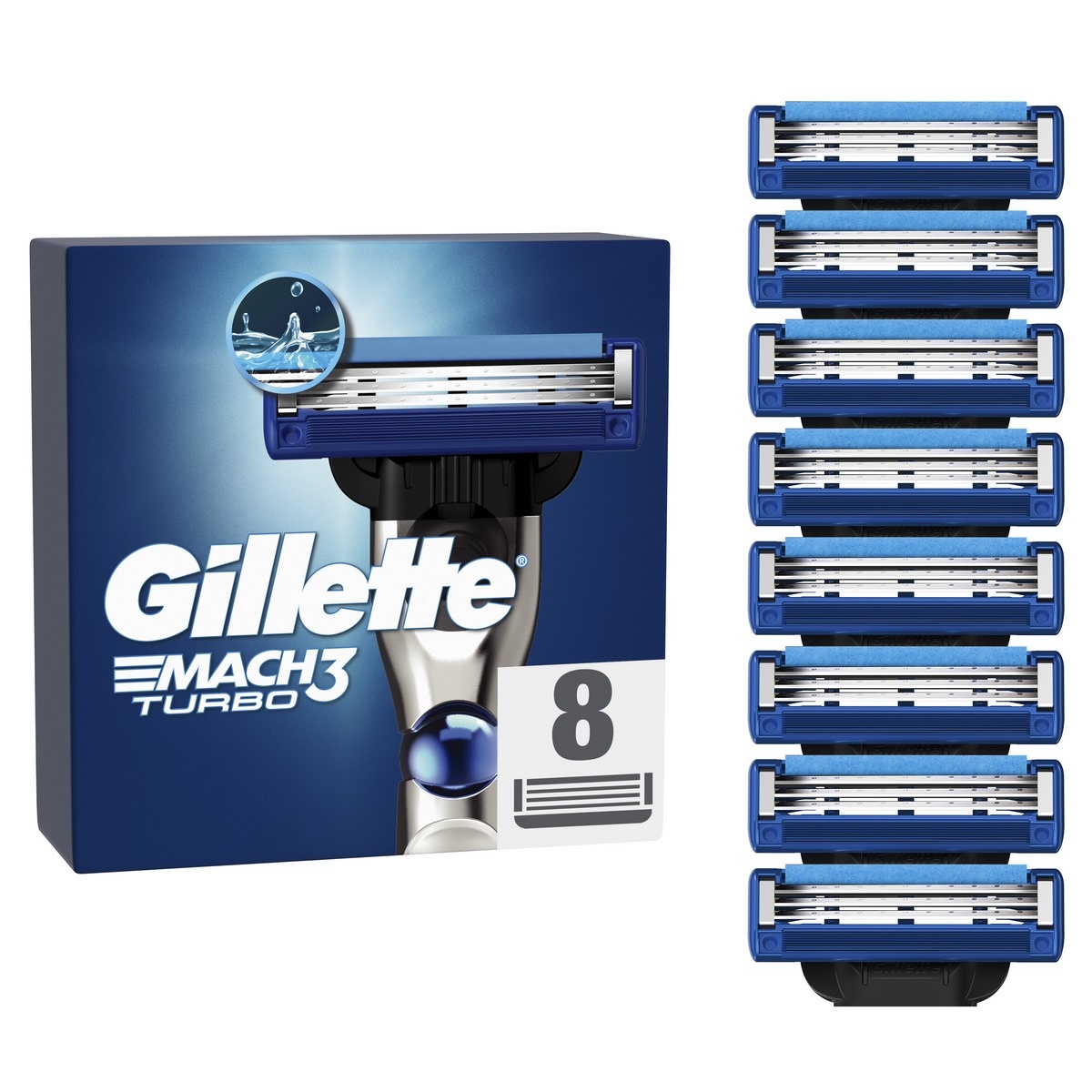 Gillette Náhradní hlavice Mach3 Turbo