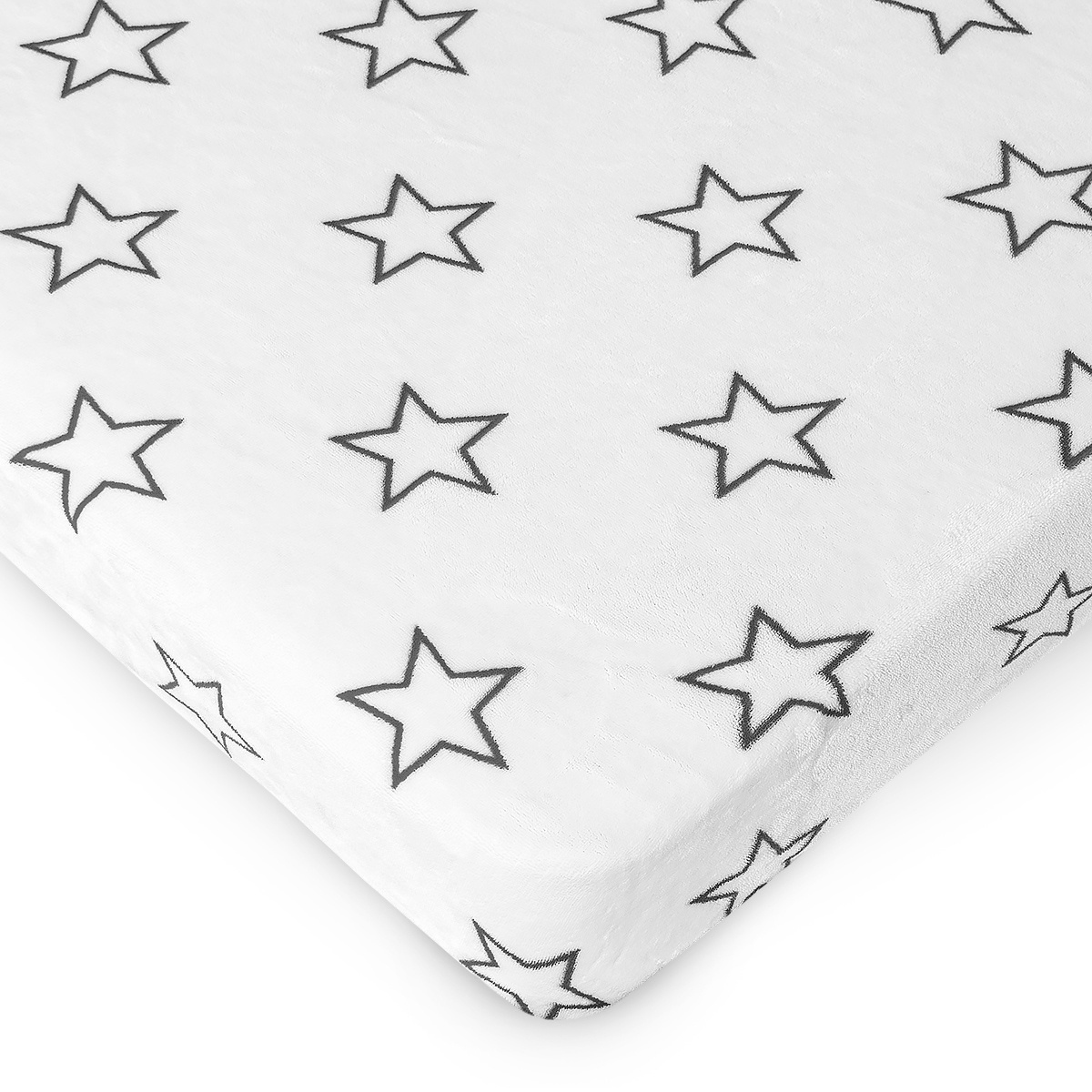 4Home prostěradlo mikroflanel Stars grey