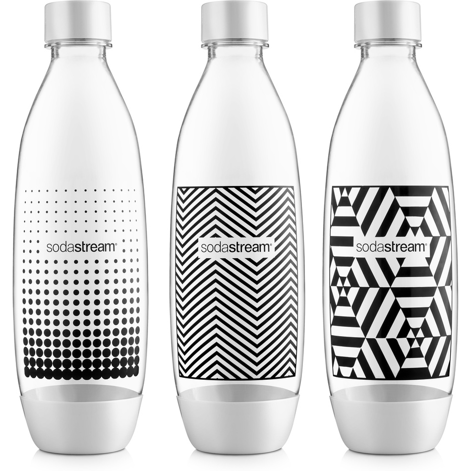 SodaStream láhev TriPack 1l Fuse Black&White