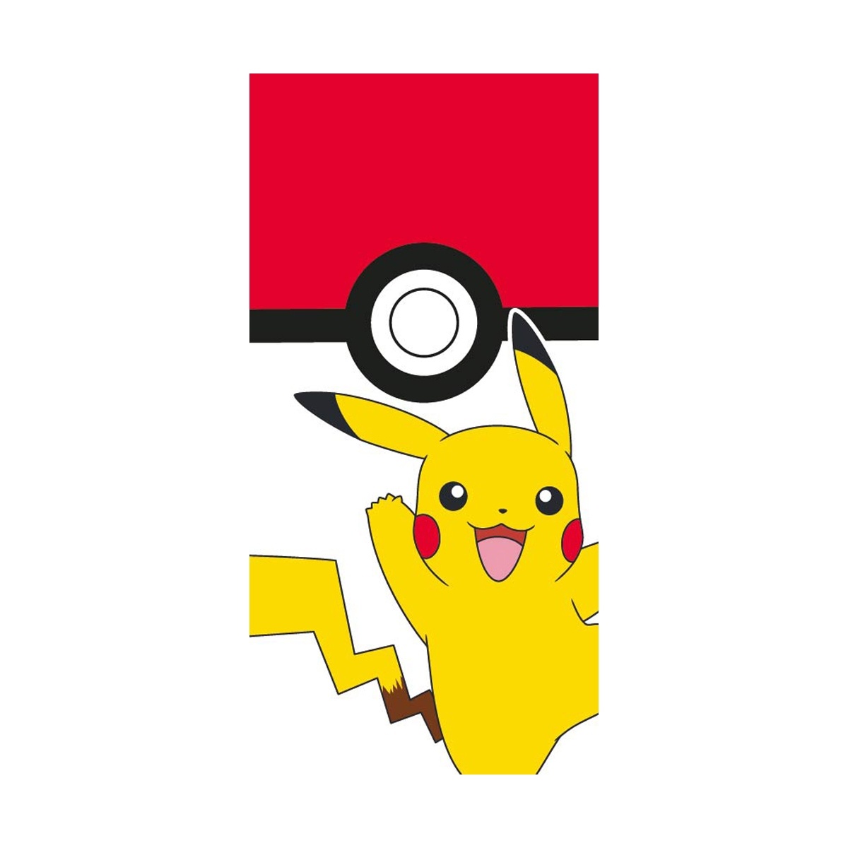 Dětská osuška Pokémon Pokéball a Pikachu