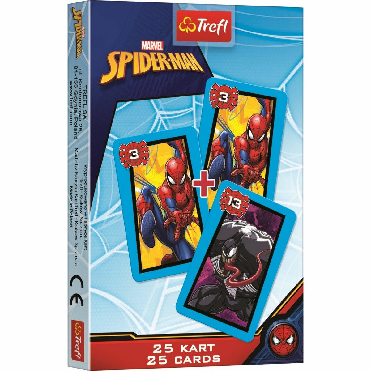 Trefl Černý Petr Marvel Spiderman