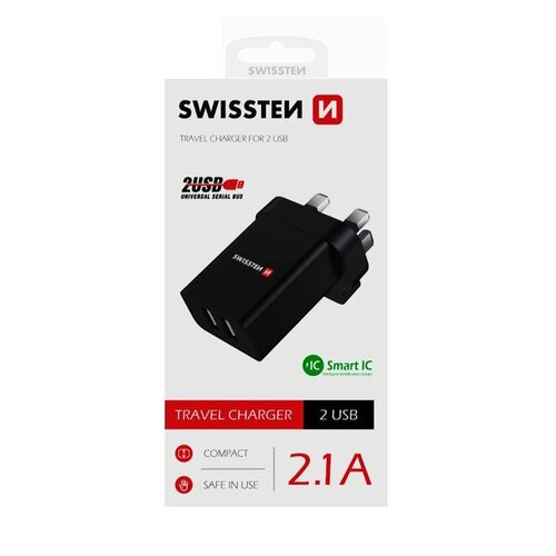 SWISSTEN Adaptér 230V/2