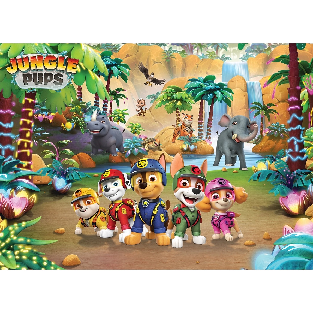 Dětská fototapeta Paw Patrol Jungle Pups 252 x 182 cm