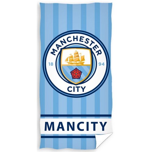 Carbotex Fotbalová osuška Manchester City Stripes