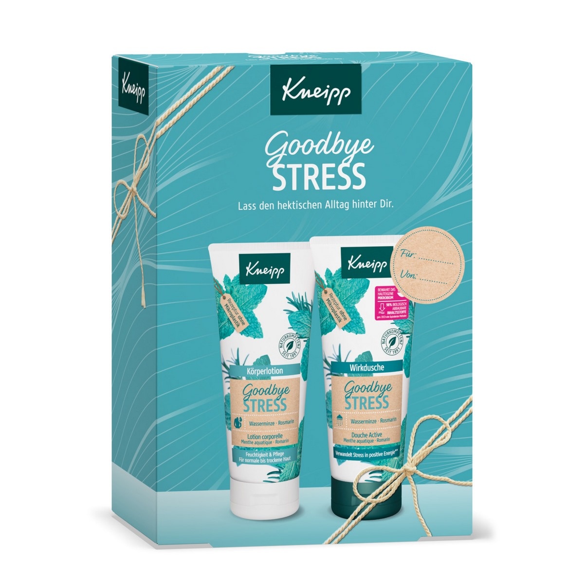 Kneipp Dárková sada Goodbye stress 2 x 200 ml