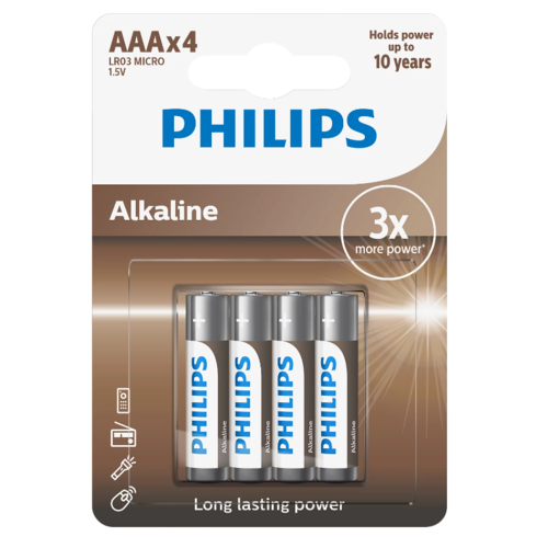 Philips Baterie AAA Entry Alkaline