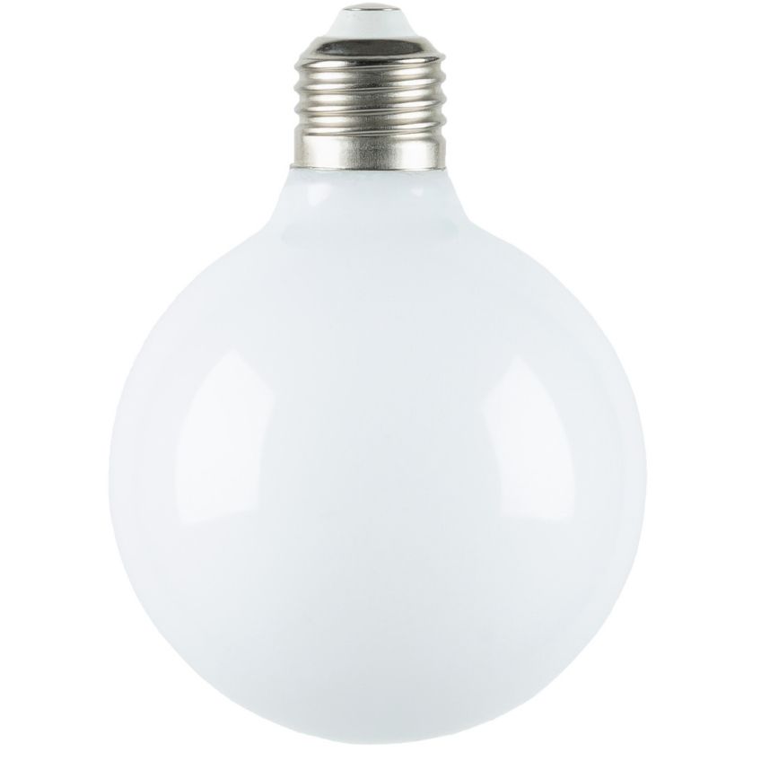 Bílá LED žárovka Kave Home E27 6W