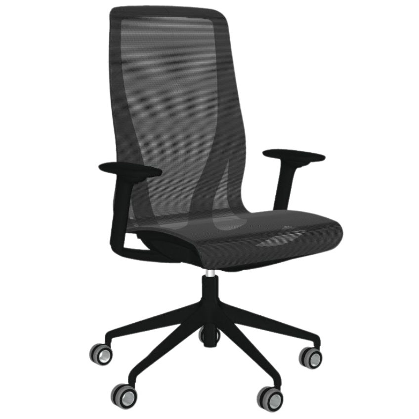 Narbutas Černá kancelářská židle D-CHAIR