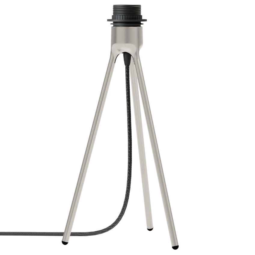 Stříbrná kovová podstava ke stínidlům UMAGE Tripod 36 cm